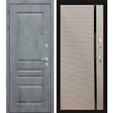 Купить входную дверь Лекс Соната Классик Грей шагрень (Панель 121) в официальном магазине «Двери Лекс»